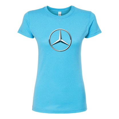 Women's Mercedes-Benz New Car Round Neck T-Shirt