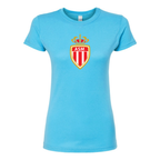 Women's AS Monaco FC Round Neck T-Shirt