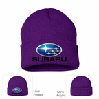 Subaru beanie Purple front