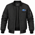 Subaru bomber Black front