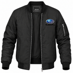 Subaru bomber Black front