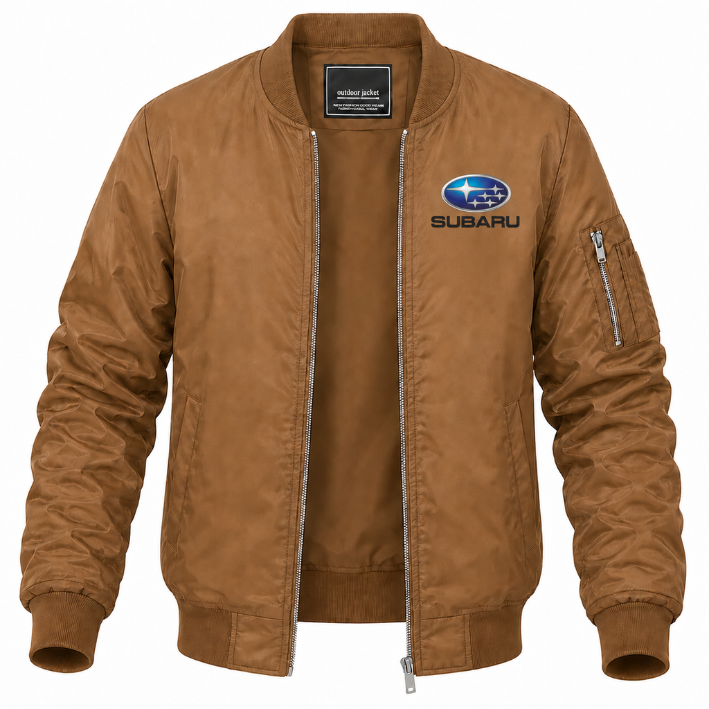 Subaru bomber Brown front