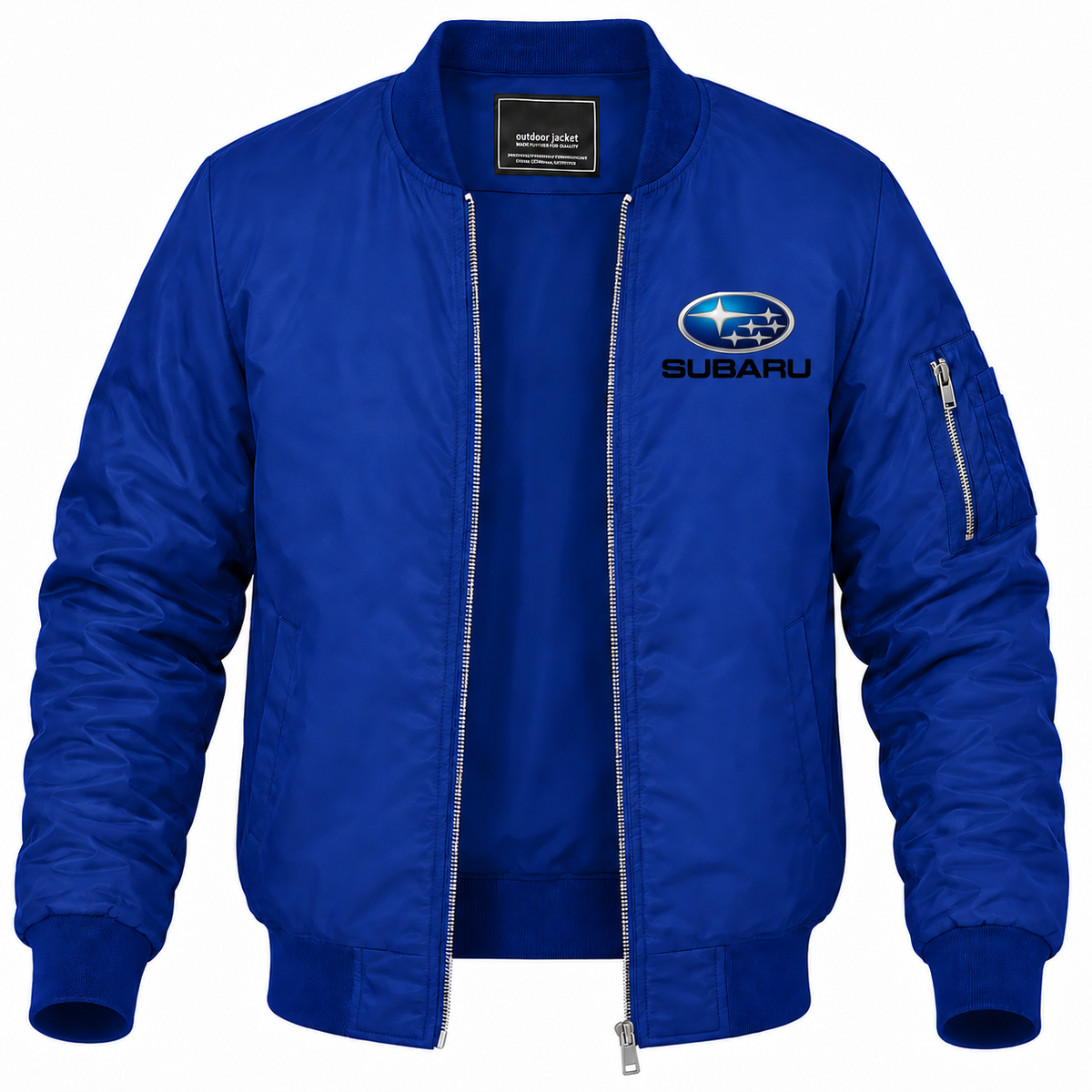 Subaru bomber Royal Blue front