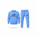 Men's Subaru Sweatshirt Joggers Set | Color: Carolina Blue | Main
