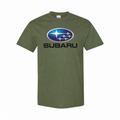 Subaru cottontee Army Green front