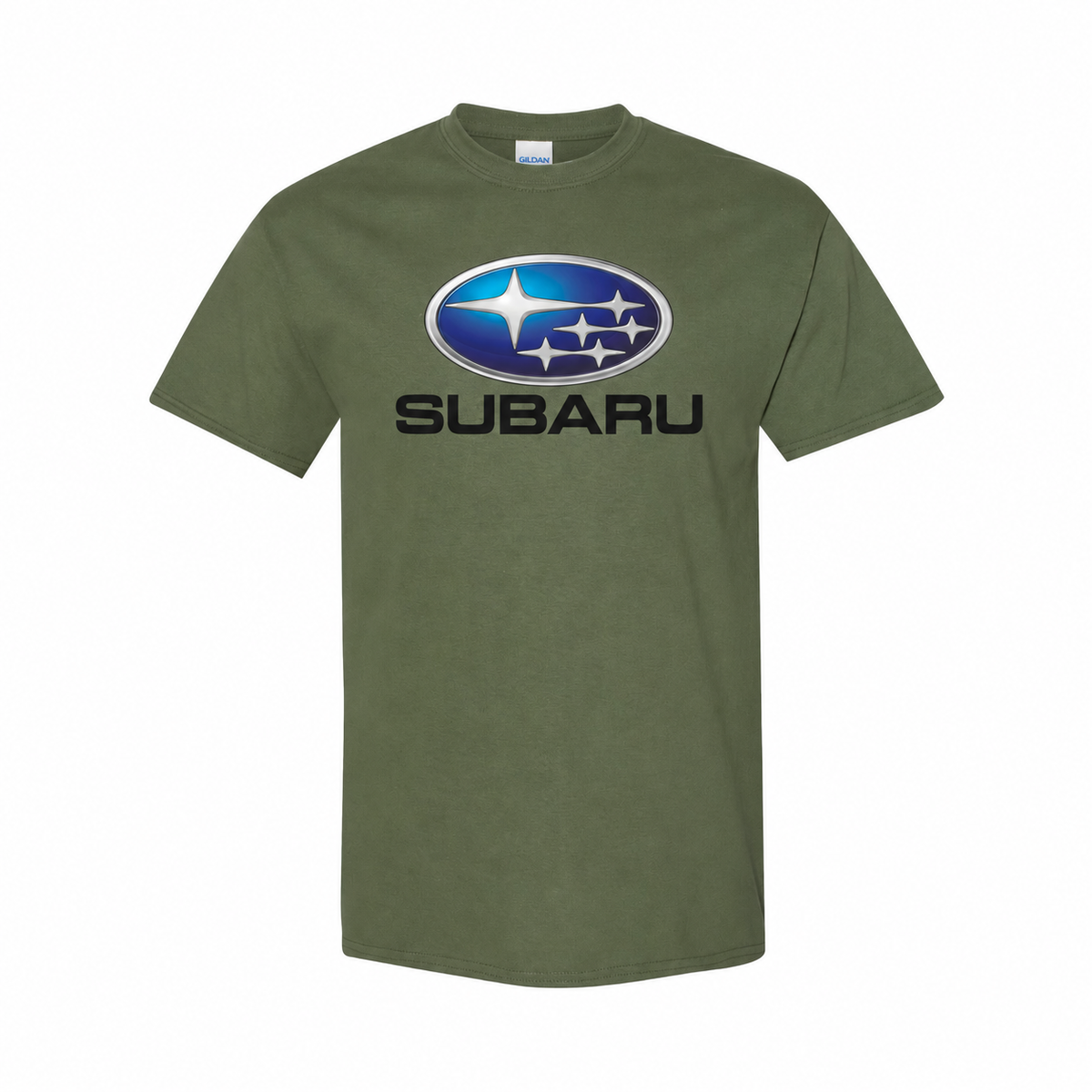 Subaru cottontee Army Green front