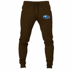Subaru joggers Brown front