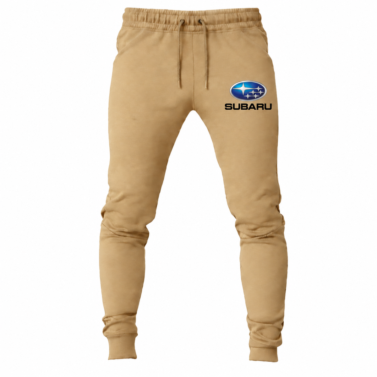Subaru joggers Khaki front