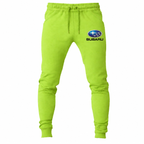 Subaru joggers Lime Green front