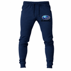 Subaru joggers Navy front