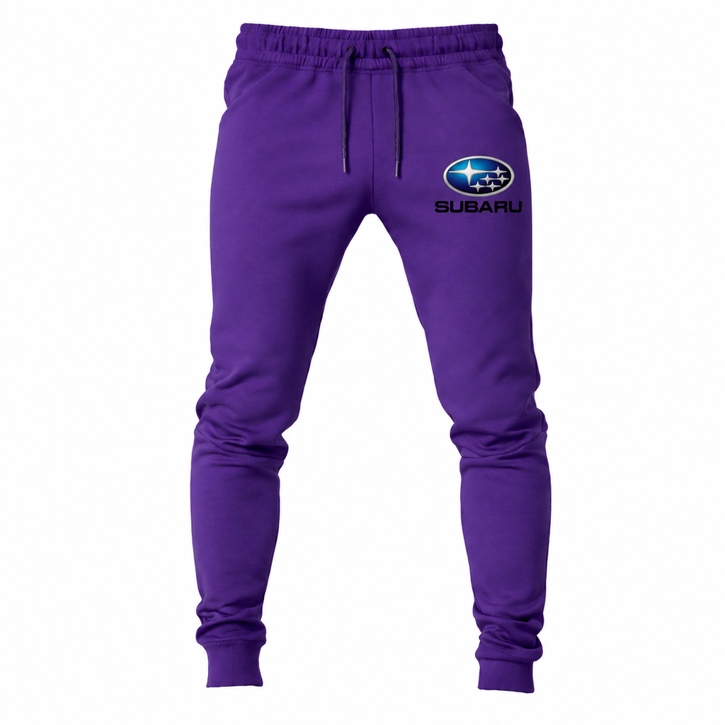 Subaru joggers Purple front