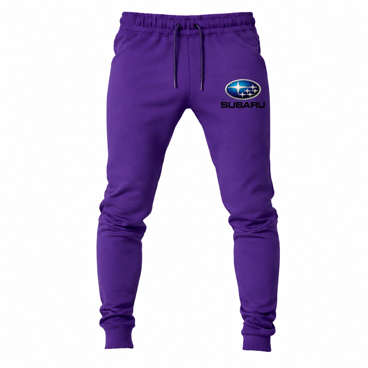 Subaru joggers Purple front