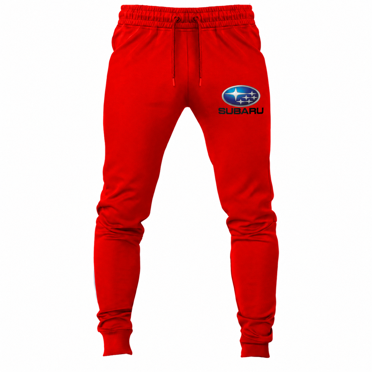 Subaru joggers Red front