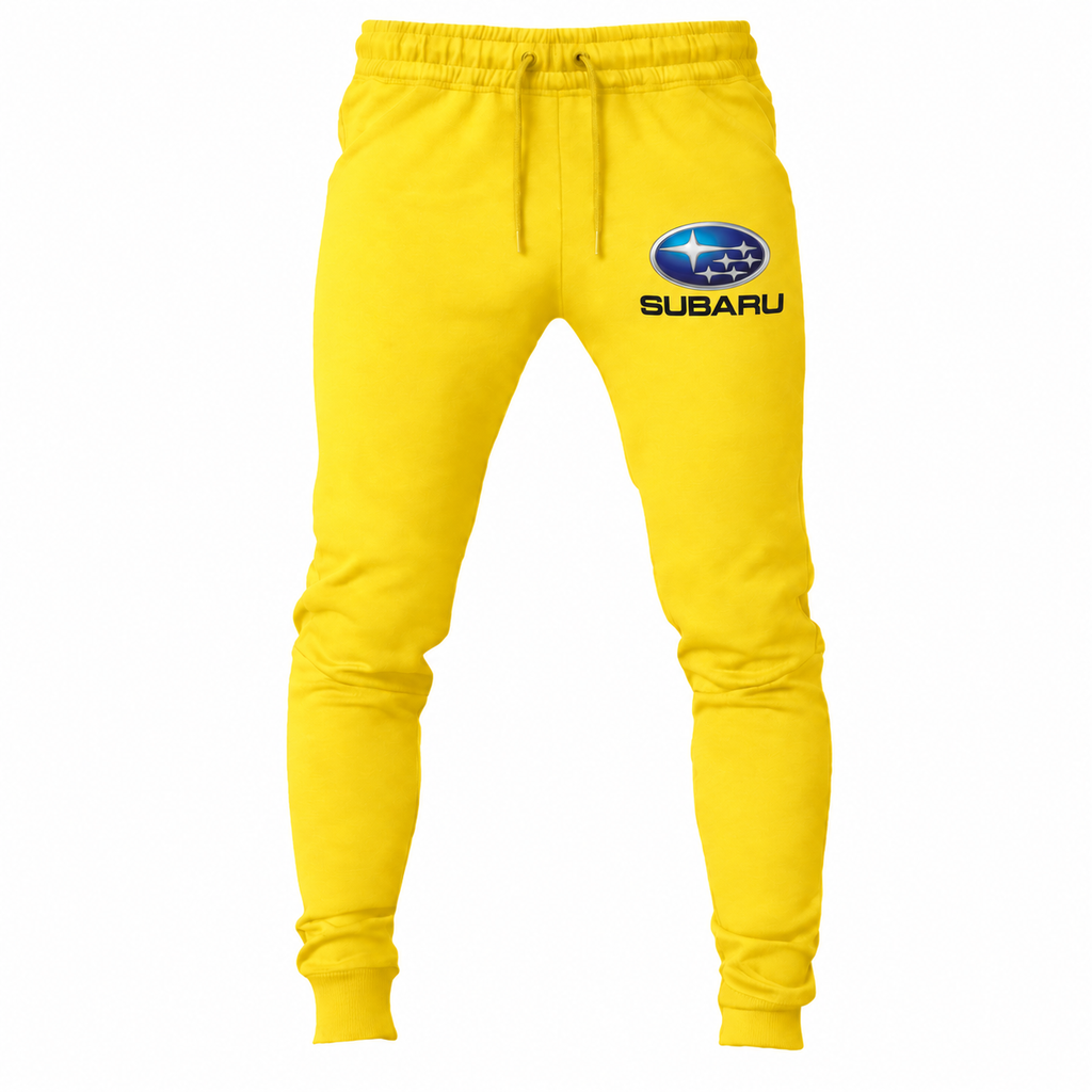 Subaru joggers Yellow front