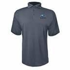 Subaru polyester polo — Charcoal — source logo on left chest