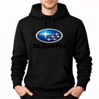 Subaru pullover Black front