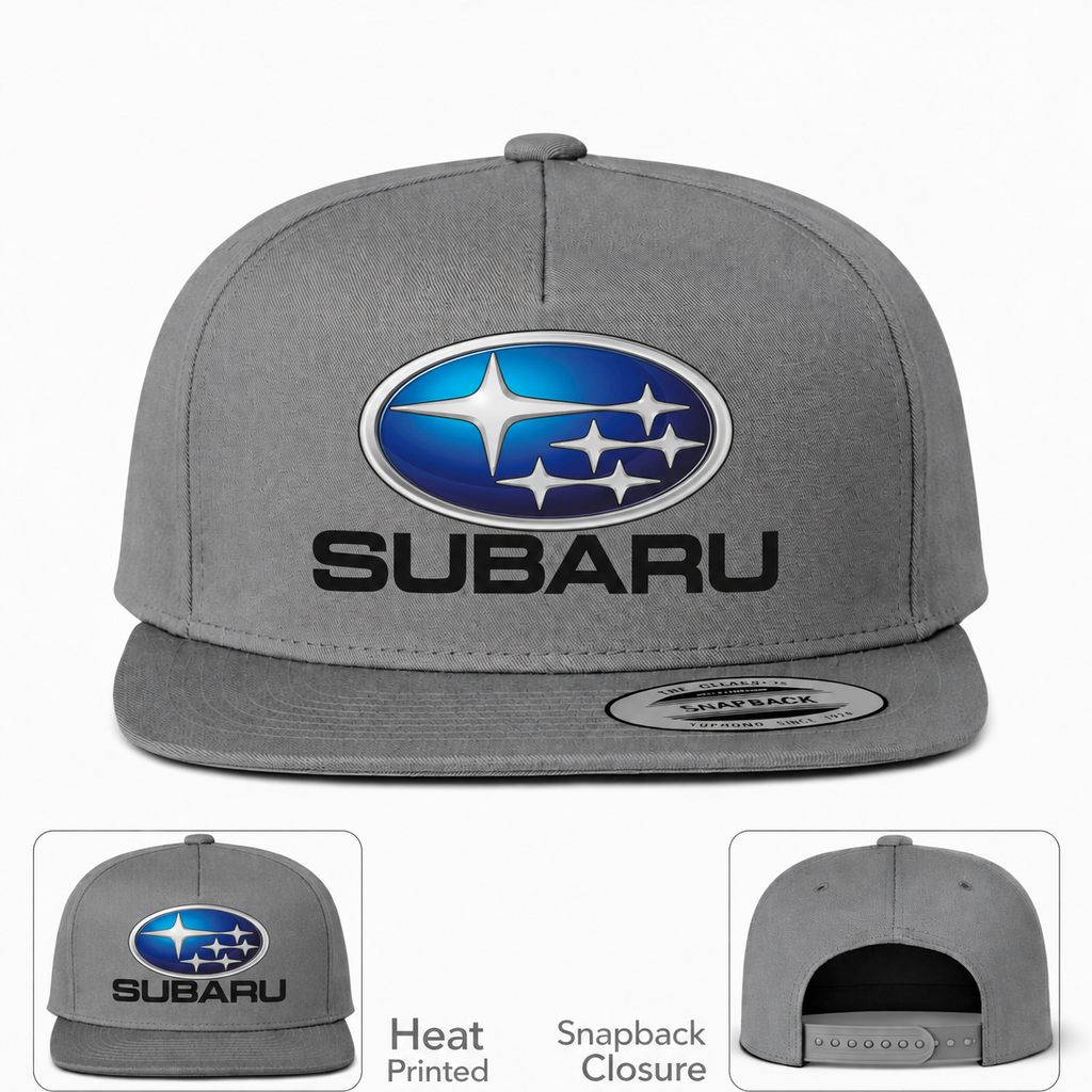 Subaru snapback Grey front