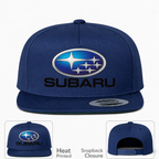 Subaru snapback Navy front