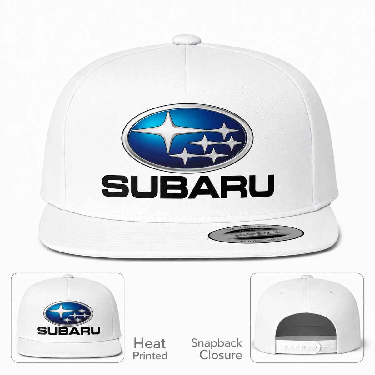 Subaru snapback White front