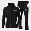 Subaru tracksuit Black front