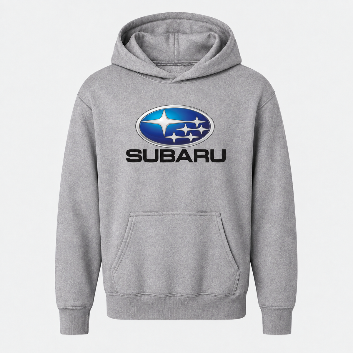 Subaru youthhoodie Gray front