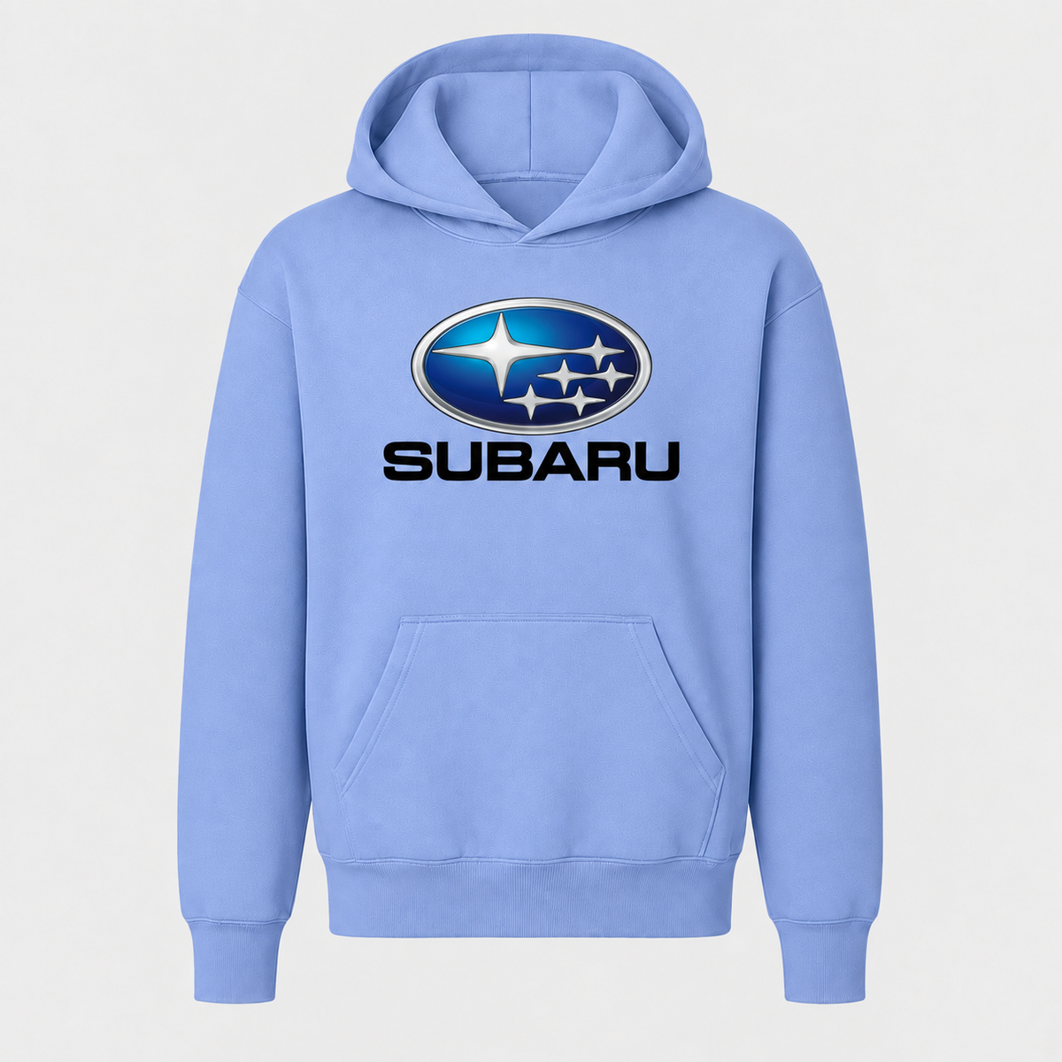 Subaru youthhoodie Light Blue front