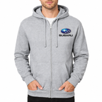 Subaru zipper Grey front