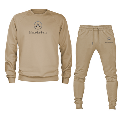 Men’s Mercedes-Benz Luxury Car Crewneck Sweatshirt Joggers Suit