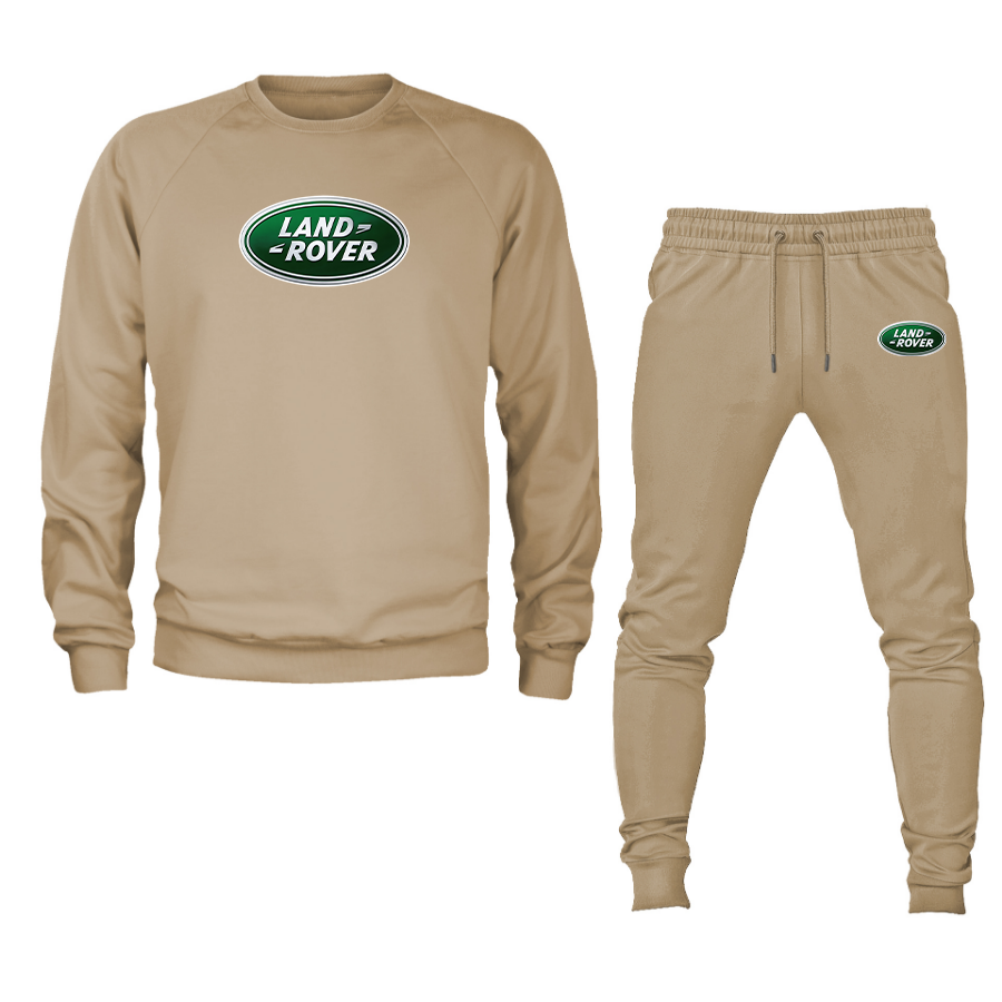 Men’s Land Rover Car Crewneck Sweatshirt Joggers Suit