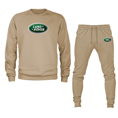 Men’s Land Rover Car Crewneck Sweatshirt Joggers Suit