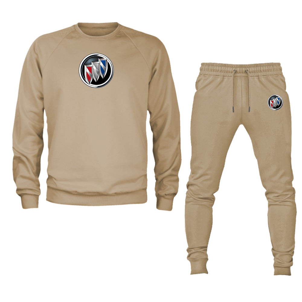 Men’s Buick Motorsports Car Crewneck Sweatshirt Joggers Suit