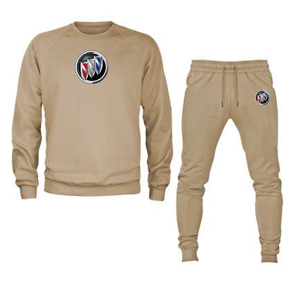 Men’s Buick Motorsports Car Crewneck Sweatshirt Joggers Suit