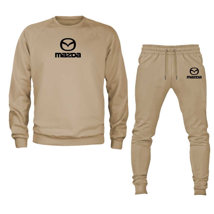 Men’s Mazda Car Crewneck Sweatshirt Joggers Suit