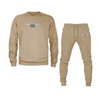 Men’s Bentley Motorsports Car Crewneck Sweatshirt Joggers Suit
