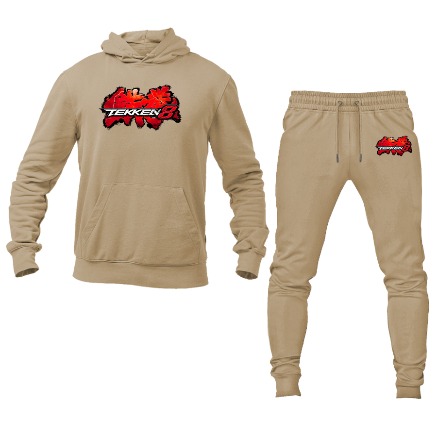 Men's Tekken 8 Game PS5 Hoodie Joggers Set