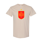 Youth Kids Spain Red Logo National Soccer Team Cotton T-Shirt