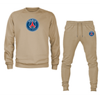 Men’s Paris-Saint Germain Soccer Soccer Logo Crewneck Sweatshirt Joggers Suit