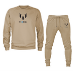 Men's Lionel Messi Air Messi Soccer Logo Crewneck Sweatshirt Joggers Suit