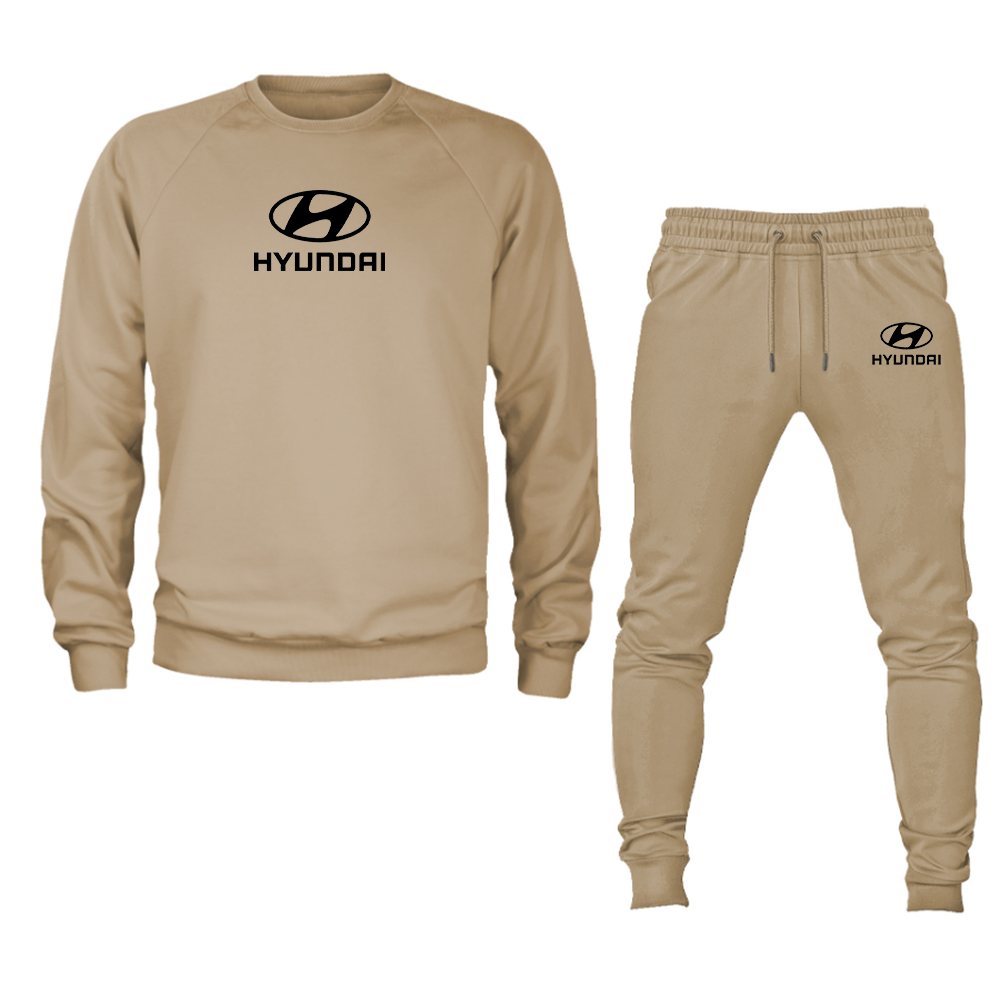 Men’s Hyundai Car Crewneck Sweatshirt Joggers Suit