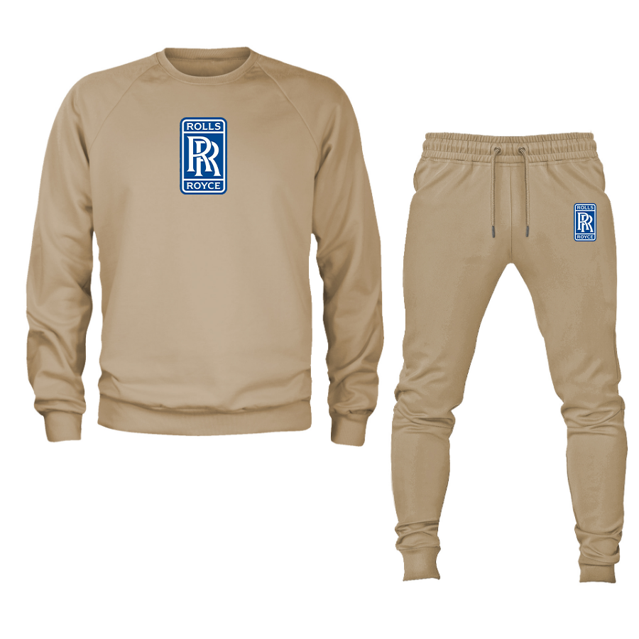 Men’s Rolls Royce Motorsport Car Crewneck Sweatshirt Joggers Suit