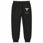 Tesla youth jogger sweatpants in Black, Youth Large ages 10–12
