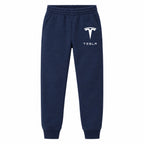Tesla youth jogger sweatpants in Navy Blue, Youth Large ages 10–12