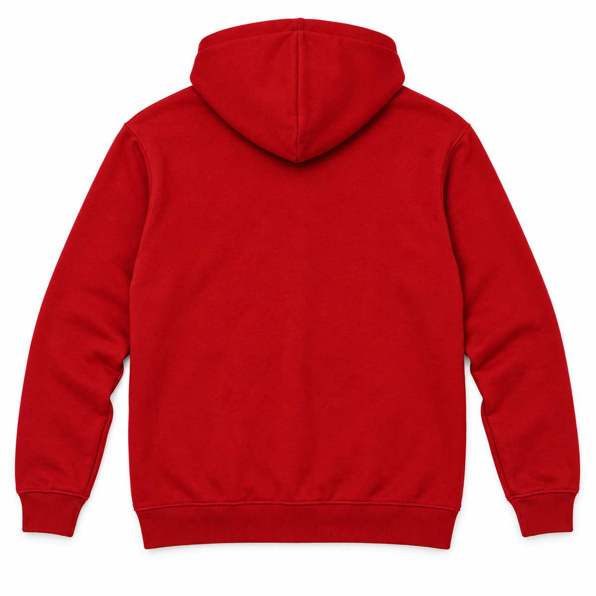 Tesla zipper hoodie | Color: Red | Image 4
