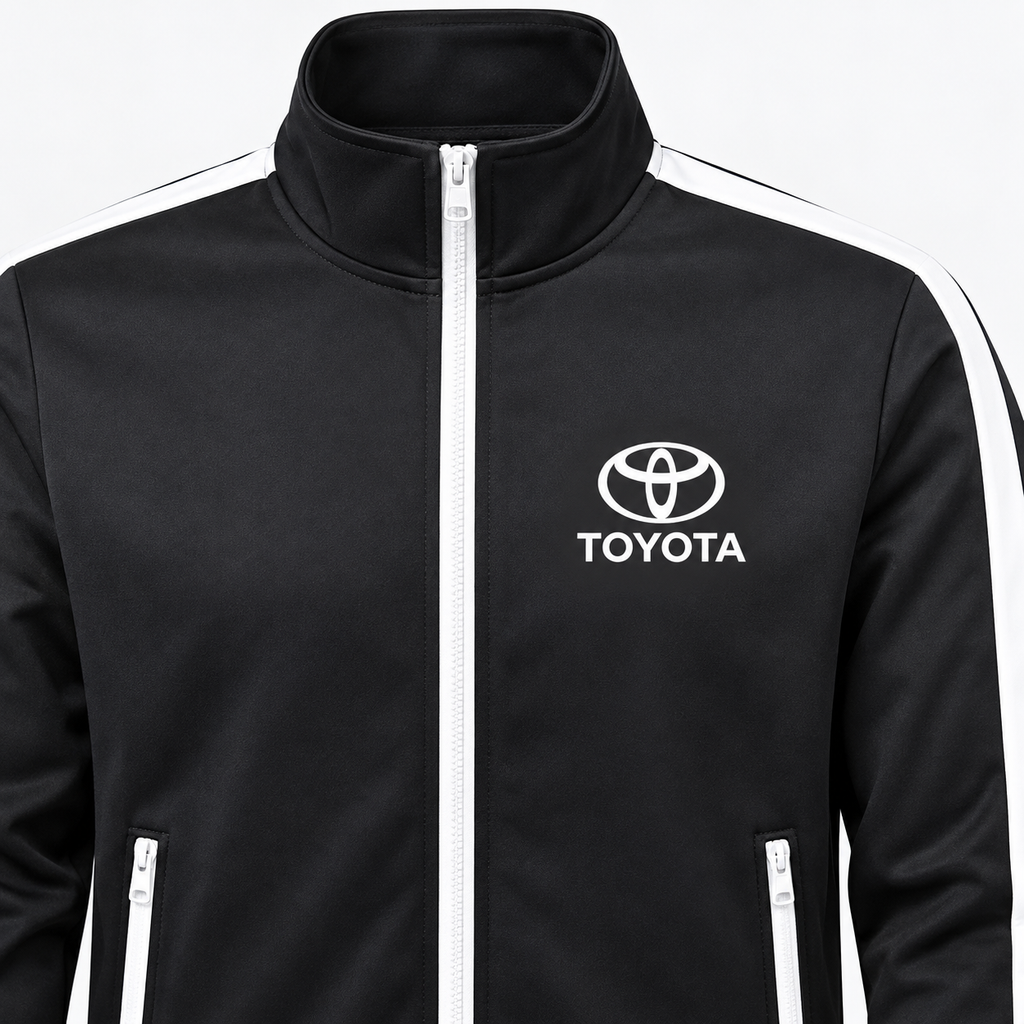 Men's Toyota Car Dri-Fit TrackSuit | Color: Black | Image 3