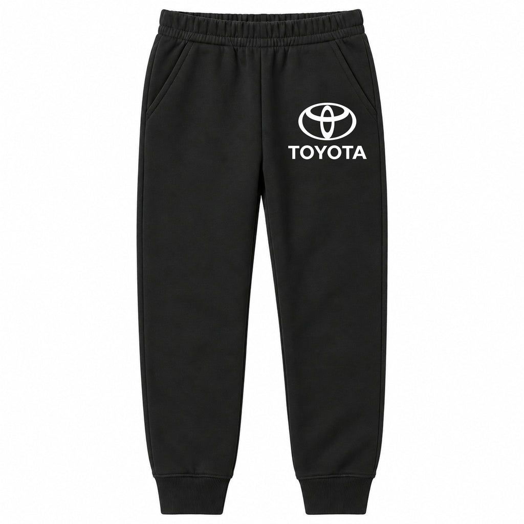 Toyota youth jogger sweatpants in Black, Youth Large ages 10–12