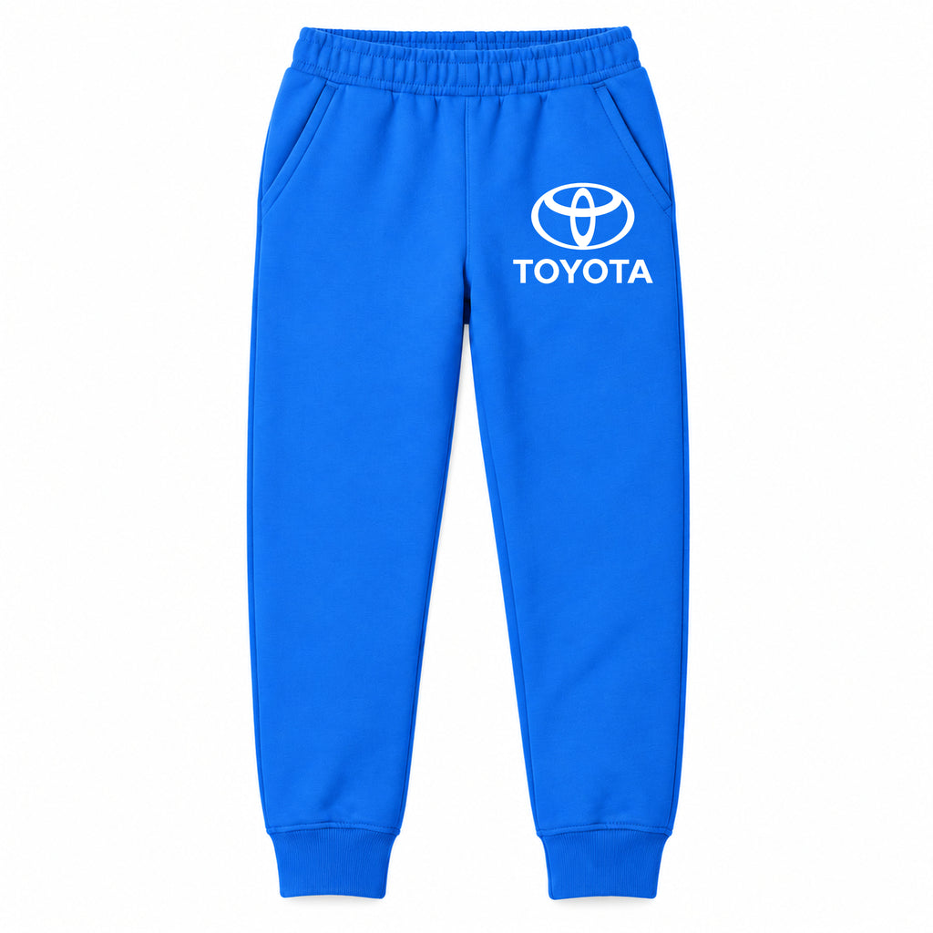 Toyota youth jogger sweatpants in Blue, Youth Large ages 10–12