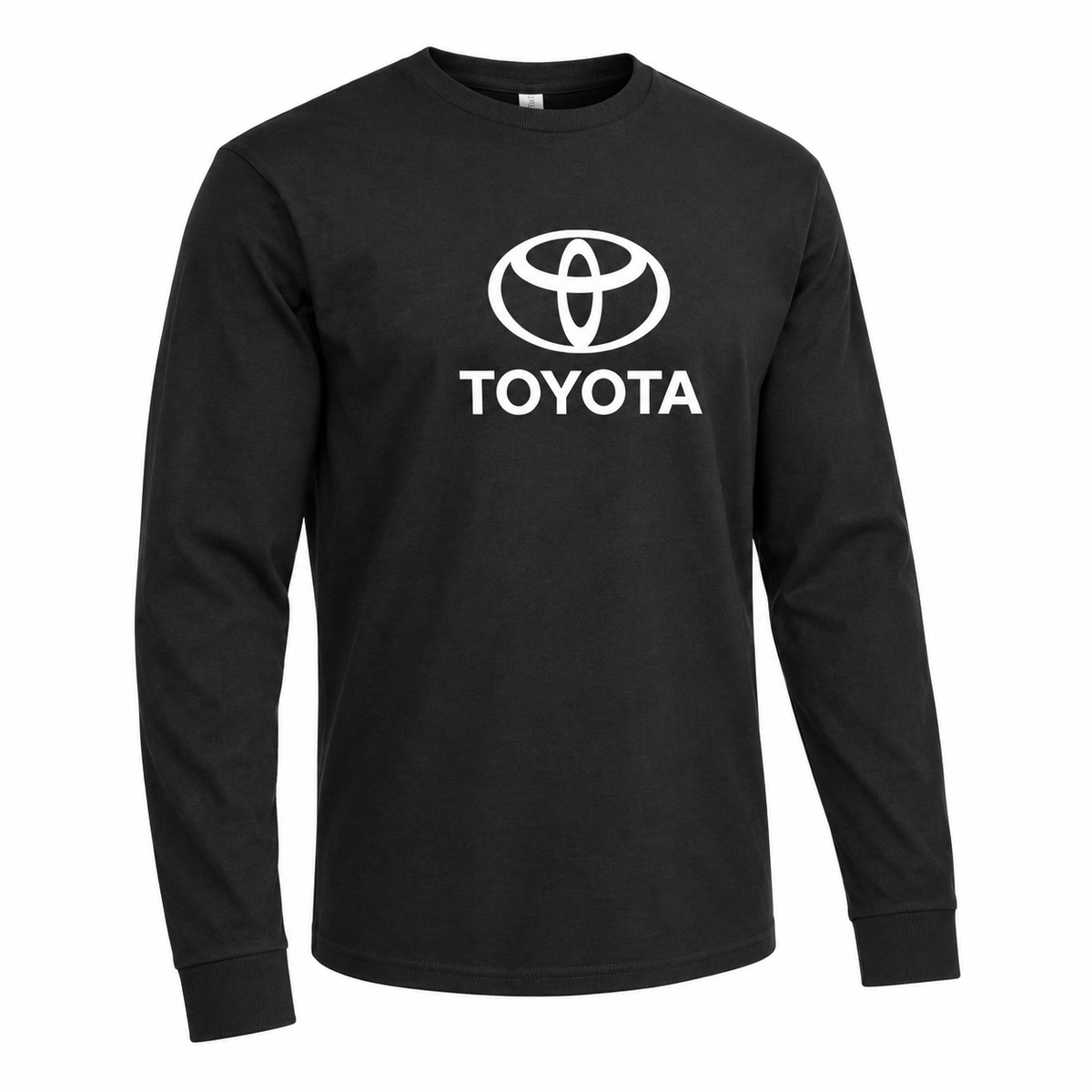 Toyota cotton long sleeve | Color: Black | Image 2