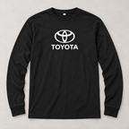 Toyota cotton long sleeve | Color: Black | Image 5