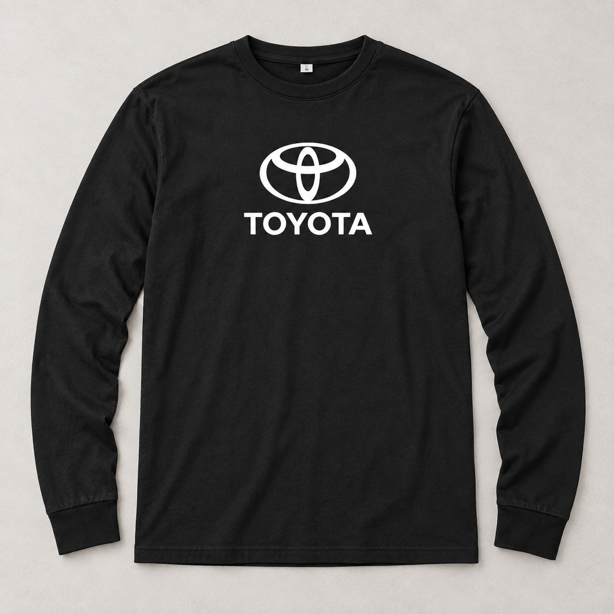 Toyota cotton long sleeve | Color: Black | Image 5