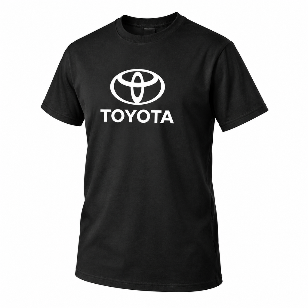Toyota cotton T-shirt | Color: Black | Image 2
